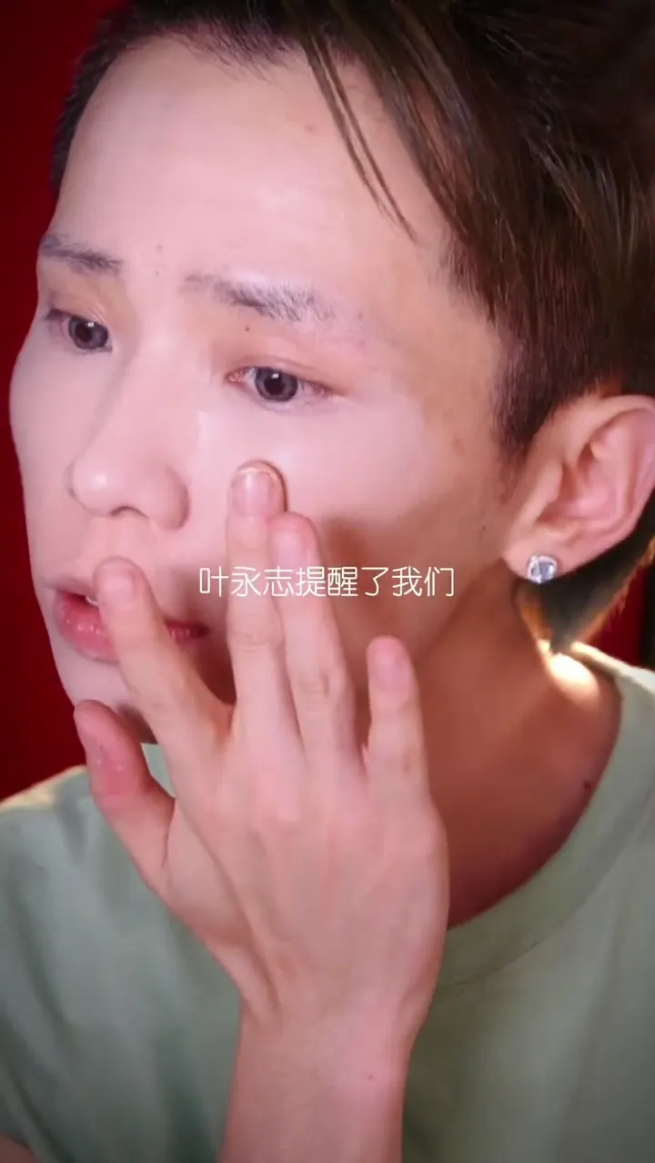 Makeup artist with incredible technique creating a jaw-dropping transformation result