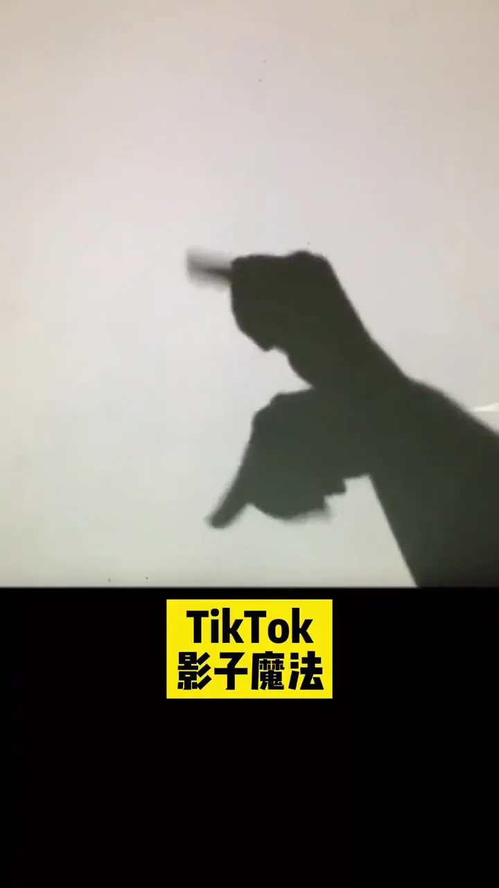 Incredible shadow imitation technique where someone perfectly mimics shapes using only their body and light